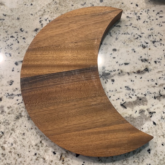Mango Wood Moon Tray - Picture 2 of 2